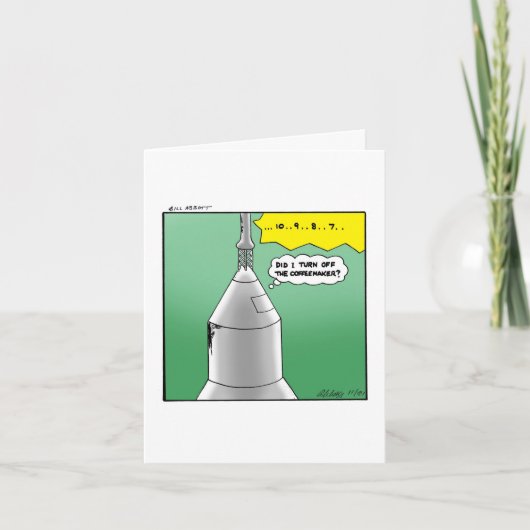 笑わされるお願いカード カード (正面)