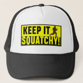 笑わされるそれをSquatchy保って下さい! キャップ (正面)