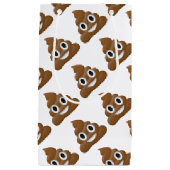 笑わされるなおもしろいのウンチemoji - Pooの漫画のデザイン スモールペーパーバッグ (正面)