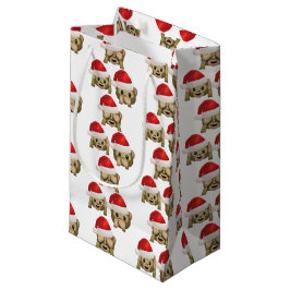 笑わされるなおもしろい猿Emoji -漫画のデザインをまねて下さい スモールペーパーバッグ