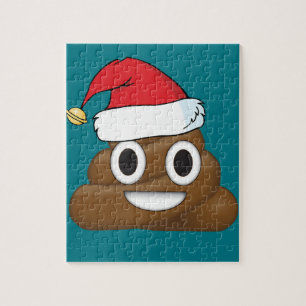 笑わされるなクリスマスのウンチEmoji ジグソーパズル