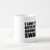 笑わされるなコーヒー引用文 コーヒーマグカップ (中央)