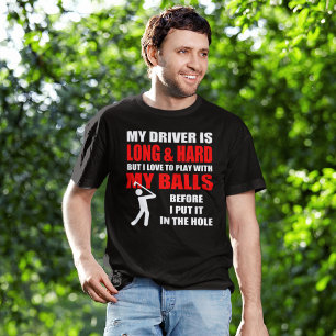 笑わされるなゴルフスローガン Tシャツ