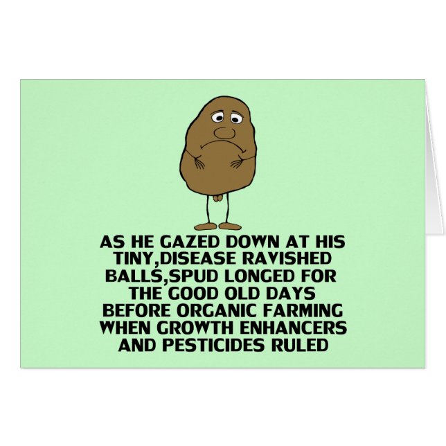 笑わされるな冗談 (正面横)