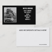 笑わされるな家移動 名刺 (正面/裏面)