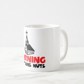 笑わされるな無神論者 コーヒーマグカップ (正面右)