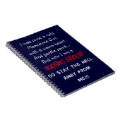 笑わされるな看護学生のギフト ノートブック (右側)