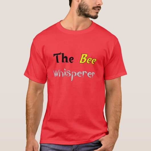 笑わされるな蜂の看守のTシャツ"BeeFather " Tシャツ (正面)
