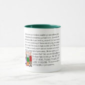 笑わされるな退職カード--集団から! マグカップ (中央)