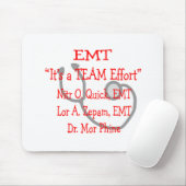 笑わされるなEMT "チーム努力" マウスパッド (マウス)