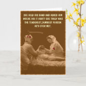 笑わされるよく得て下さい カード (黄色い花)