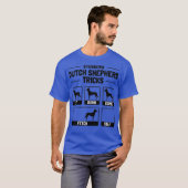 笑わされるオランダ羊飼い犬のオーナーミームドッグティー Tシャツ (正面フル)