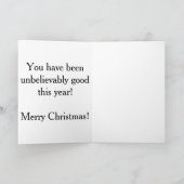 笑わされるクリスマスカード シーズンカード (内部)