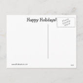 笑わされるクリスマス用はがき シーズンポストカード (裏面)