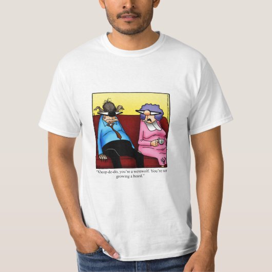 笑わされるハロウィーンユーモアTシャツ Tシャツ (正面)