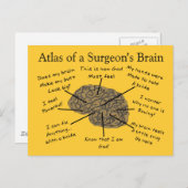 笑わされる外科医の贈り物 ポストカード (正面/裏面)