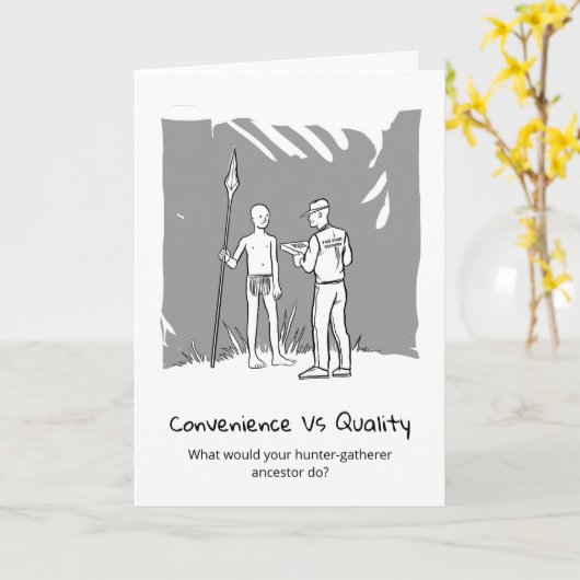 笑わされる懸命ライフスタイル選択カード カード (黄色い花)