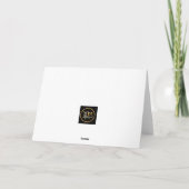 笑わされる考えBasset Hound誕生日 カード (裏面)