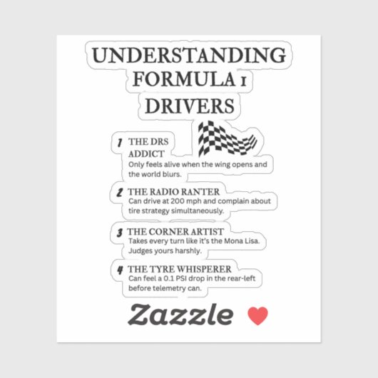 笑わされるF1 – 定インスパイア義 シール (シート)