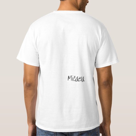 笑わせろ Tシャツ (裏面)