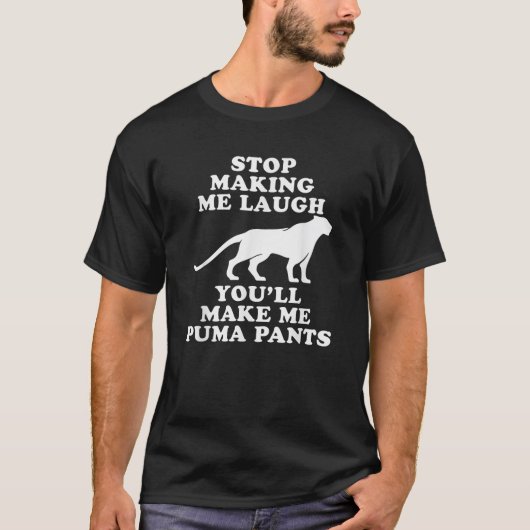 笑ストップわせたらピマパンツおもしろい Tシャツ (正面)