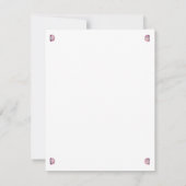 笑佛招待カード 招待状 (裏面)