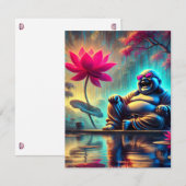 笑佛招待カード 招待状 (正面/裏面)