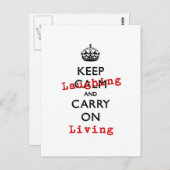 笑保う ポストカード (正面/裏面)