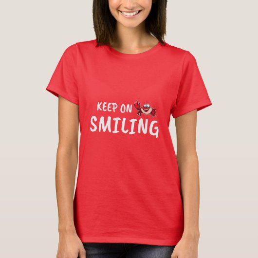 笑保顔のTシャツ Tシャツ (正面)