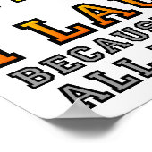 笑違ういポおもしろいスター ポスター (角)