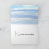 笑顔ありがとうハートオンウォーター色 サンキューカード (内部)