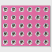 笑顔おもしろいの犬 ラッピングペーパー (フラット)