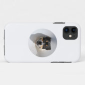 笑顔おもしろいの犬 Case-Mate iPhoneケース (裏面(横))