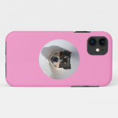 笑顔おもしろいの犬 Case-Mate iPhoneケース (裏面(横))