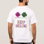 笑顔でいよう Tシャツ (裏面)