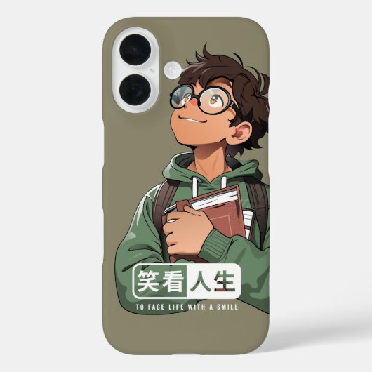 笑顔で人生を迎えよう | Case-Mate iPhoneケース (裏面)