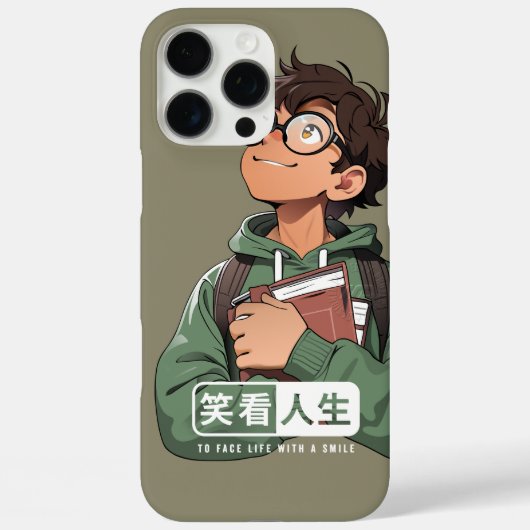 笑顔で人生を迎えよう | Case-Mate iPhoneケース (裏面)