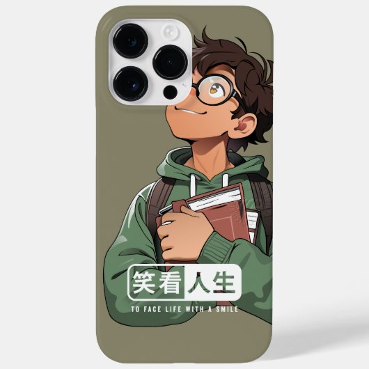 笑顔で人生を迎えよう | Case-Mate iPhoneケース (裏面)