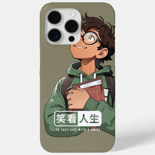 笑顔で人生を迎えよう | Case-Mate iPhoneケース (裏面)