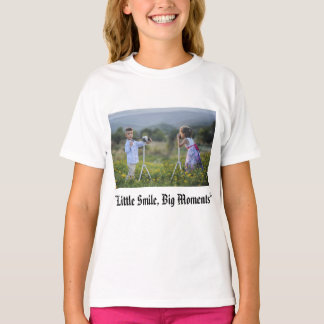 「笑顔で幸せになれ！」 Tシャツ