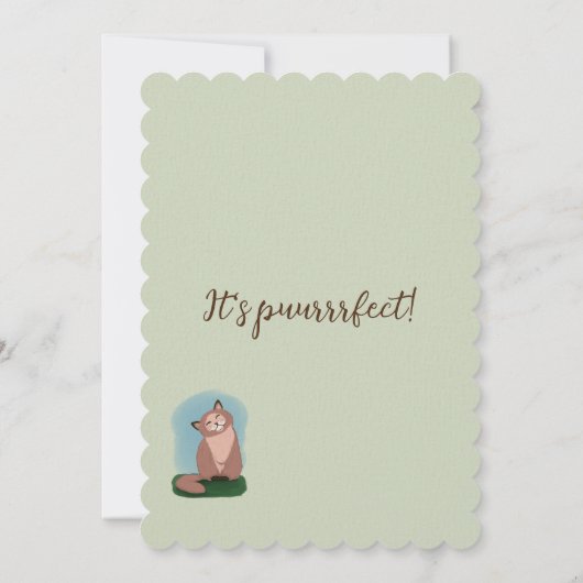 笑顔で猫を作ってくれてありがとう (裏面)