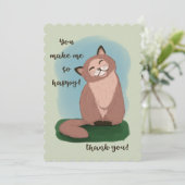 笑顔で猫を作ってくれてありがとう (スタンド正面)