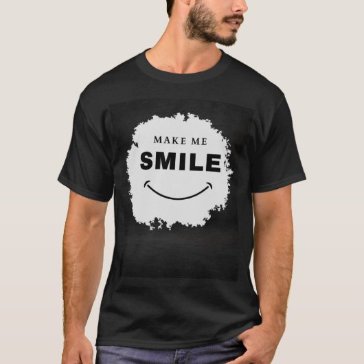 笑顔にさせる  Tシャツ (正面)