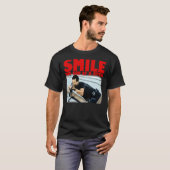 笑顔のたのしい家族のユーモア Tシャツ (正面フル)