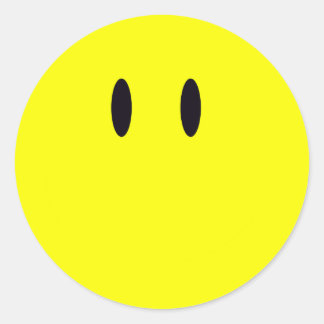 笑顔のない ラウンドシール