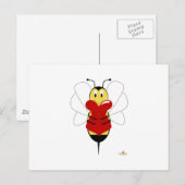 笑顔ののまわりにハグハート ポストカード (正面/裏面)