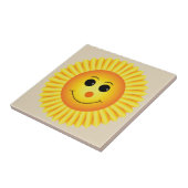 笑顔のひまわり タイル (側面)