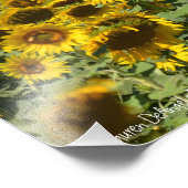 笑顔のひまわり – 11x14フォトプリント フォトプリント            (角)