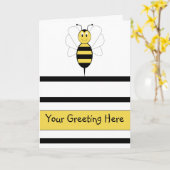 笑顔のまわりにグリーティングカード カード (黄色い花)