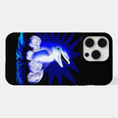 笑顔のイルカ iPhoneケース (裏面横)